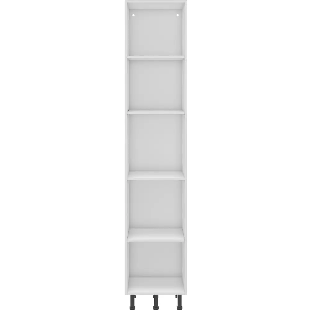 Konsensa Шкаф-колонна белый для кухни 45×215×56 см с регулируемыми полками 89410789 STLM-1572261 - Вид №1