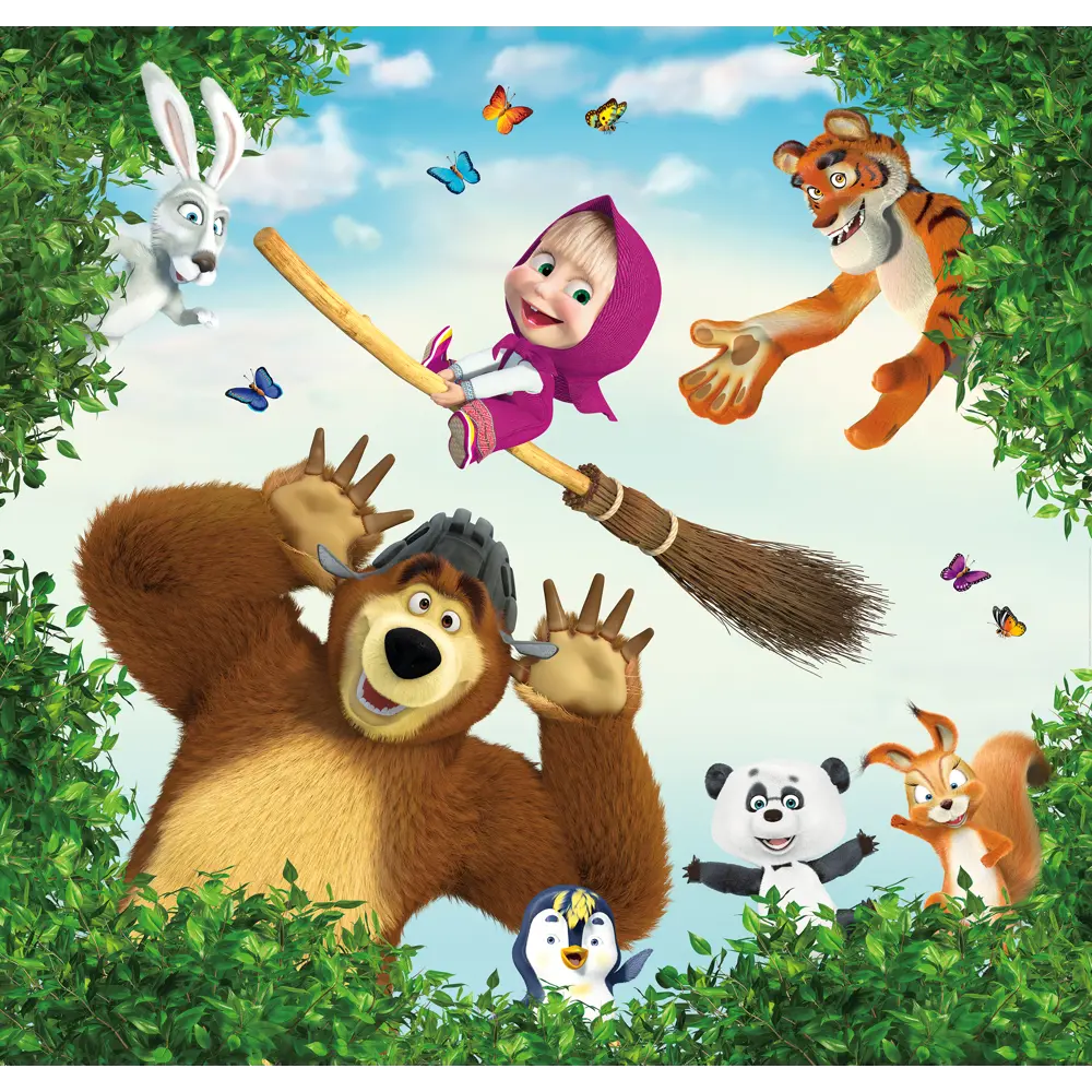 Фотообои В кругу друзей 210x200 см Симфония STLM-2058814