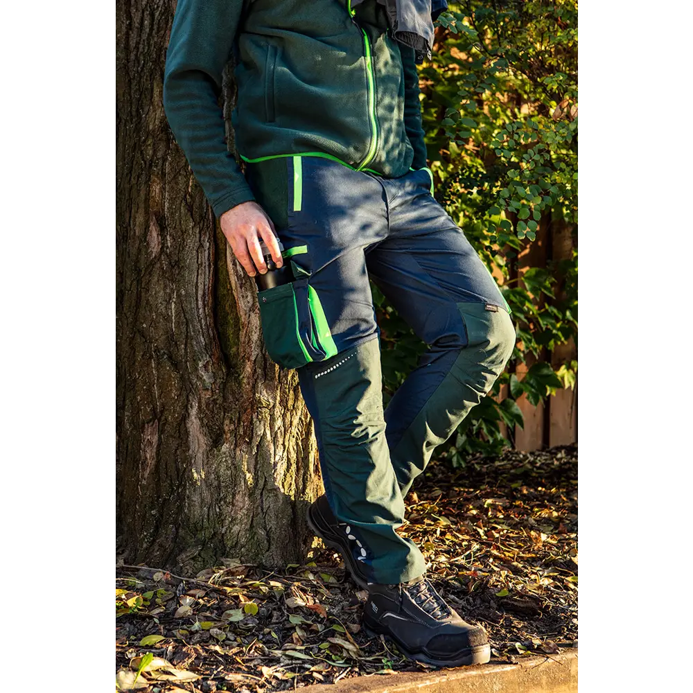 Брюки рабочие Neo Tools Premium темно-синие/зеленые размер S рост 175-178 STLM-2199268 - Вид №7