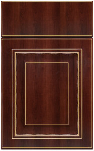 Фасады для кухни Патина Фрезеровка «Валентино+» Вишня Шираз №168 SIST2157-38