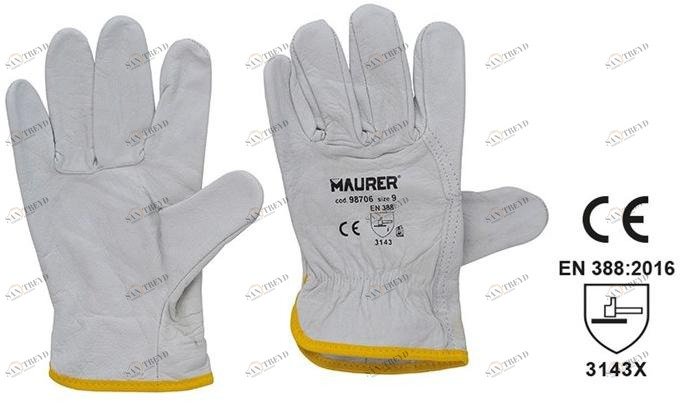 MAURER Кожаные перчатки sun-id-1396334