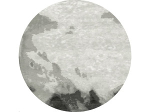 Круглый шерстяной ковер / Ковер