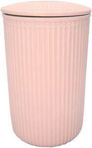 Банка для хранения Alice pale pink 21 см