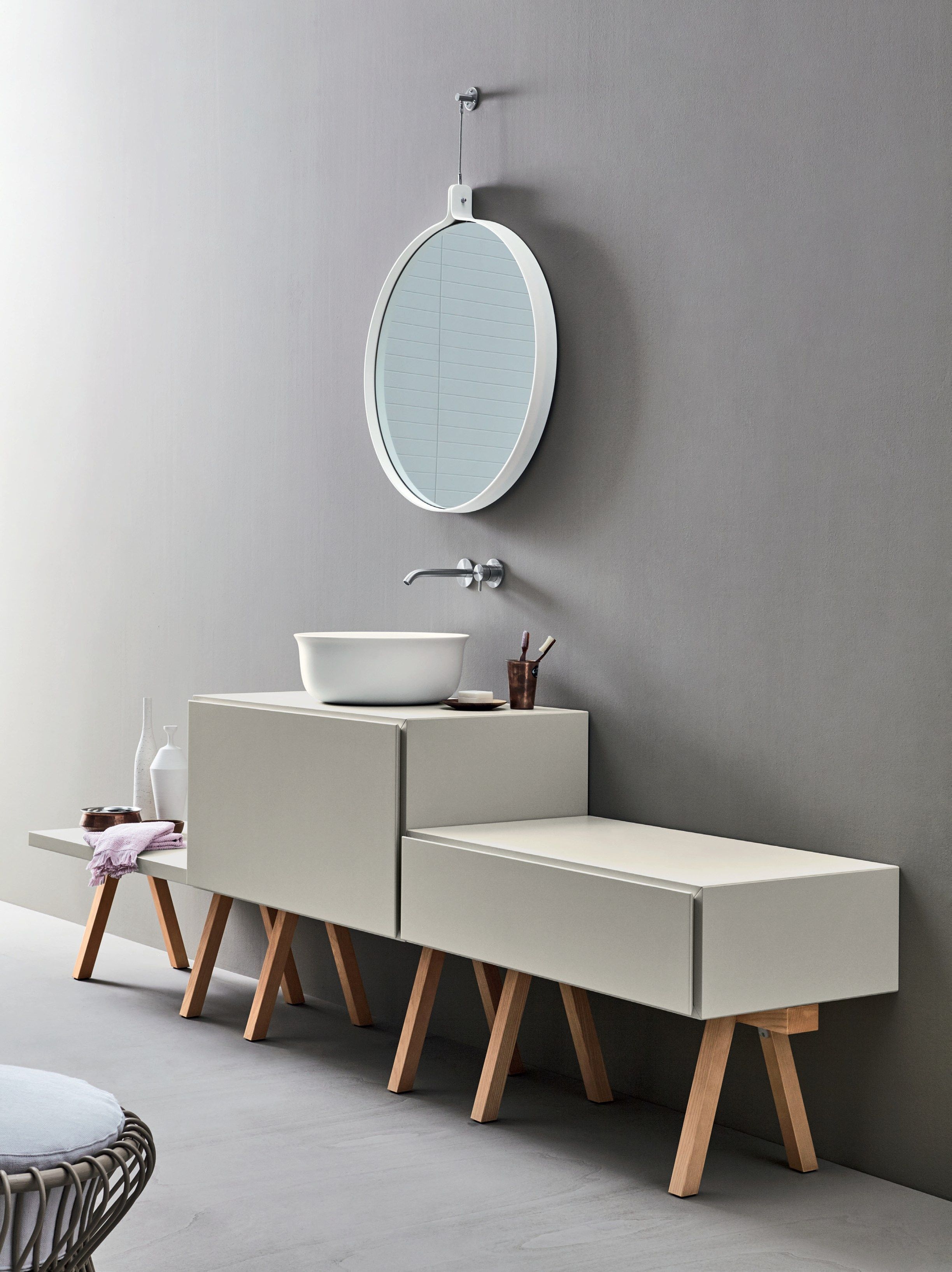 Настенное круглое зеркало Rexa HAMMAM ARCH-00102763 - Вид №1