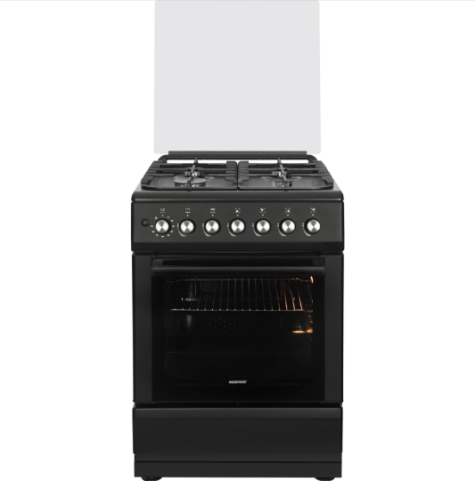 9016713 Газовая плита NORDFROST GG 6062 B черный STDN-0019709