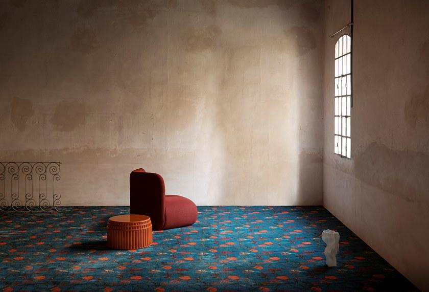 Ковер из полиамида с цветочными мотивами Diva Santreyd sun-id-1360647 - Вид №3