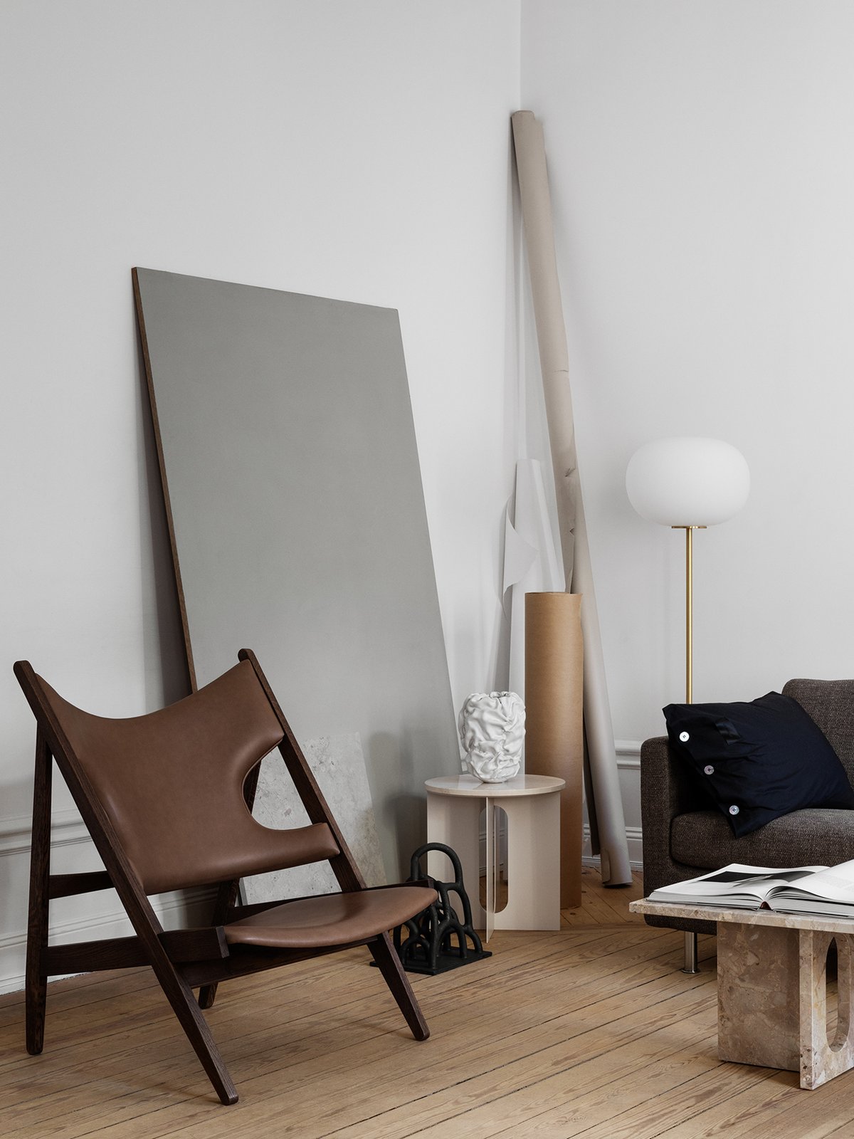 9682004-001G00ZZ MENU Вязание Кресло для отдыха Грецкий орех | Дакар 0842  - Вид №6