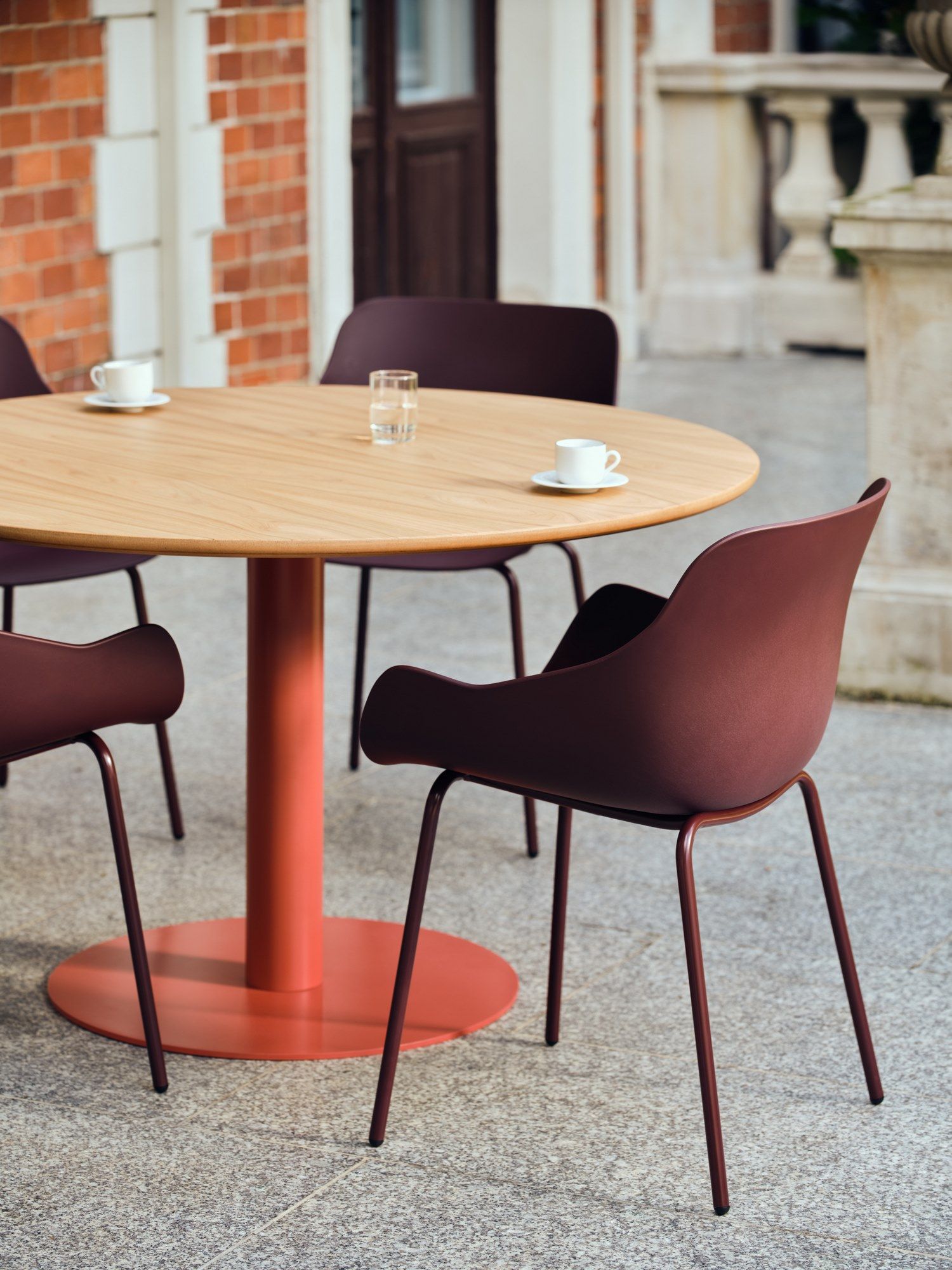 Полипропиленовый стул с подлокотниками MDD Baltic ARCH-00092219 - Вид №16