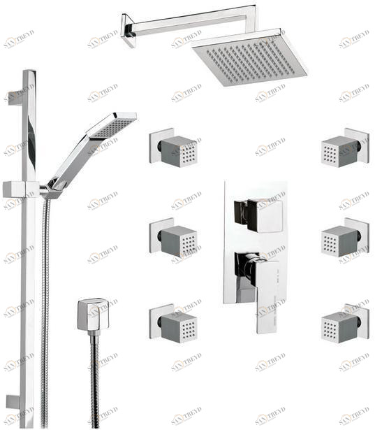 Remer Rubinetterie Штанга защелки Qubika Q937 s01