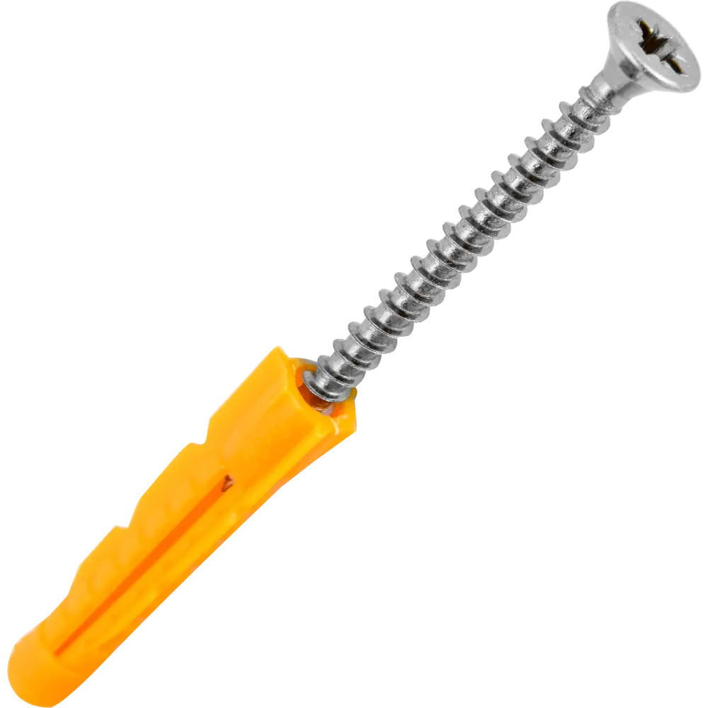 Дюбель универсальный с саморезом Ш4х50 мм полипропилен 16 шт НЕВСКИЙ КРЕПЕЖ STLM-2141589