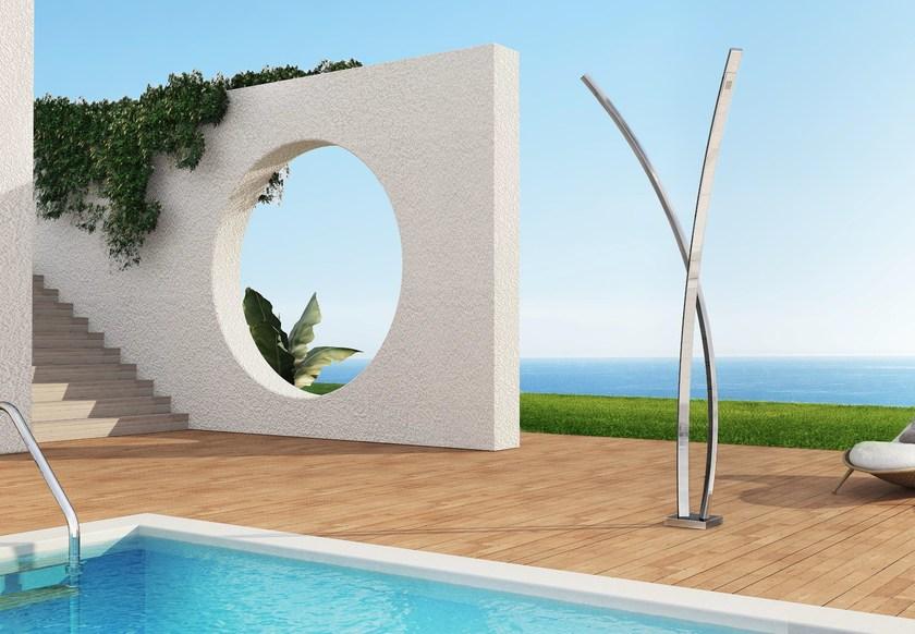 Inoxstyle Многофункциональный летний душ из нержавеющей стали Preludio 01034 - Вид №2