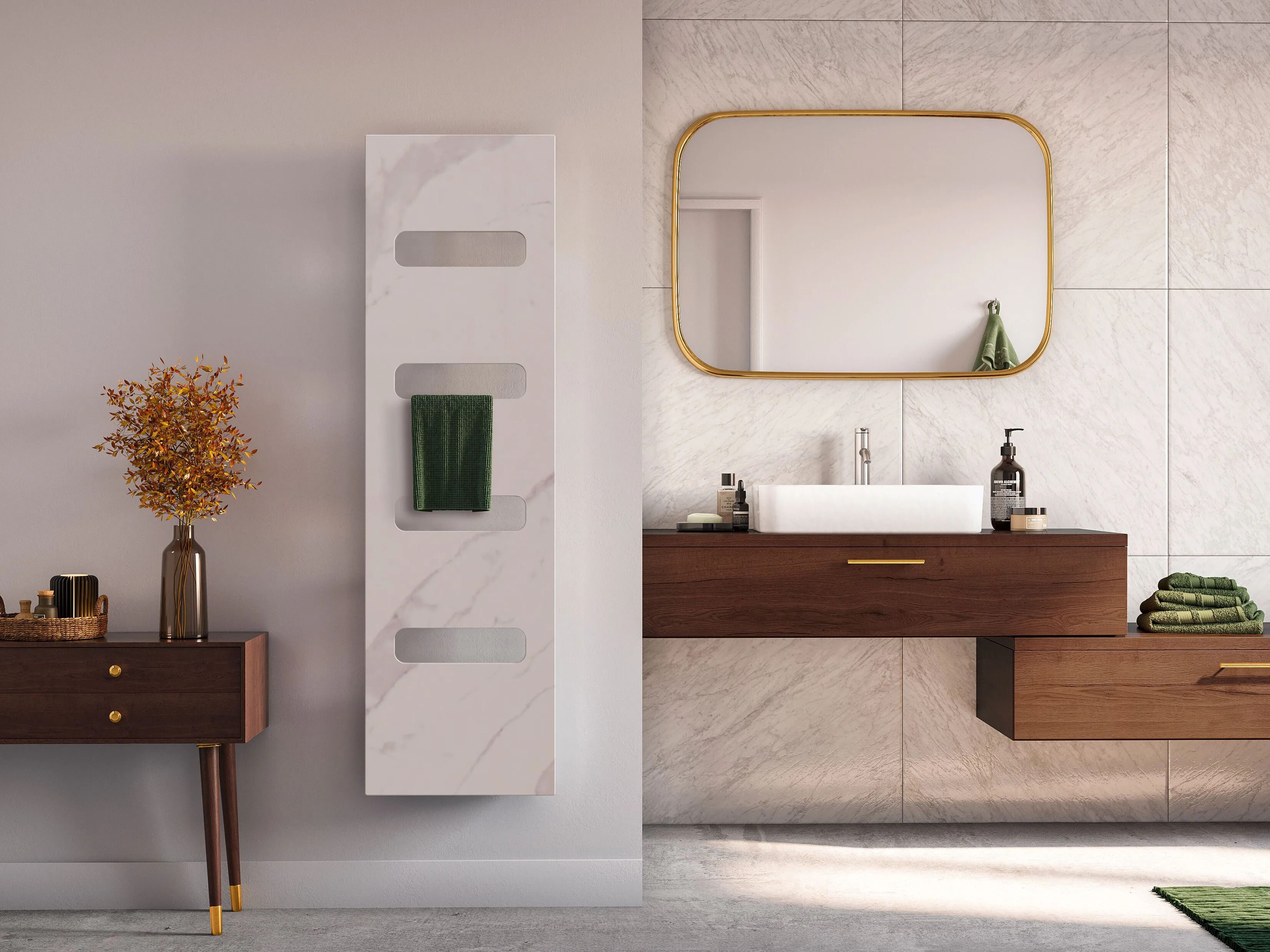 Полотенцесушитель из закаленного стекла intuis intuis Signature ARCH-00059866