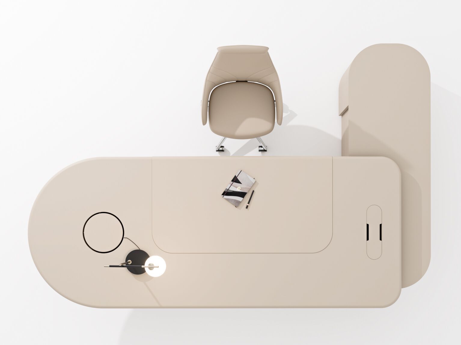 Стол со встроенным сервисным шкафом PROF Dea ARCH-00020853 - Вид №3