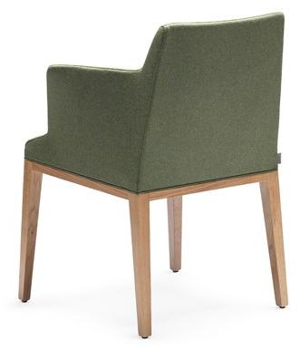 CHAIRS & MORE Стул дубовый с подлокотниками Bloom sun-id-1413638 - Вид №7