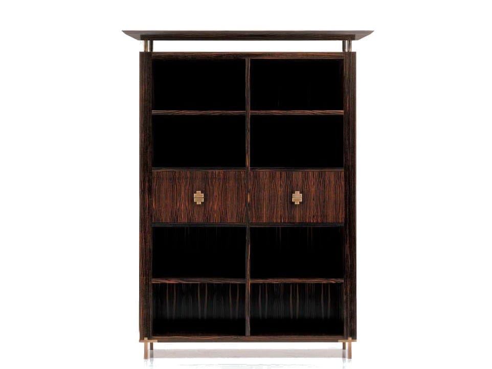 Деревянный офисный книжный шкаф OAK Rathi Office Furniture ARCH-00076121 - Вид №1