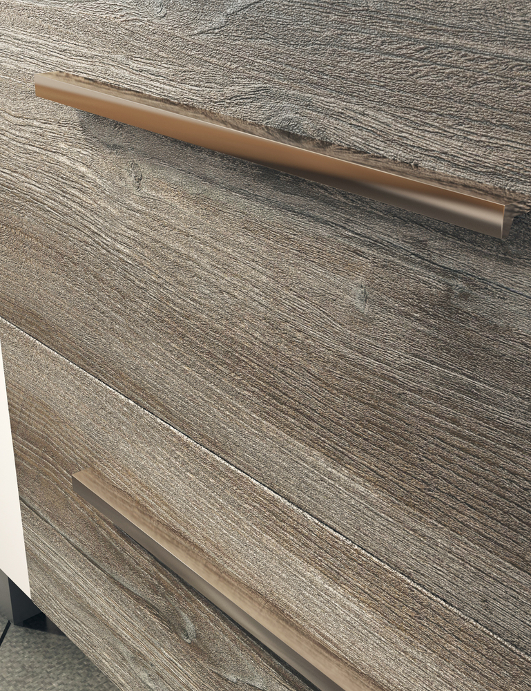 Тумба с раковиной Leo 1050 (Элвис)1050⨉520⨉820 мм сонома темный Santreyd sun-id-664510 - Вид №4