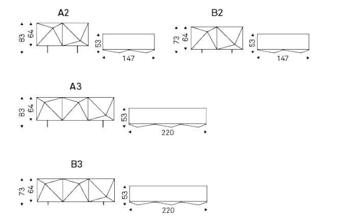 Шкаф с распашными дверями Cattelan italia KAYAK ARCH-00116086 - Вид №14