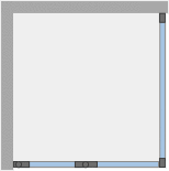 Душевое ограждение Ambassador Diamond 12011105L (900x900x2000), 1 место - Вид №8