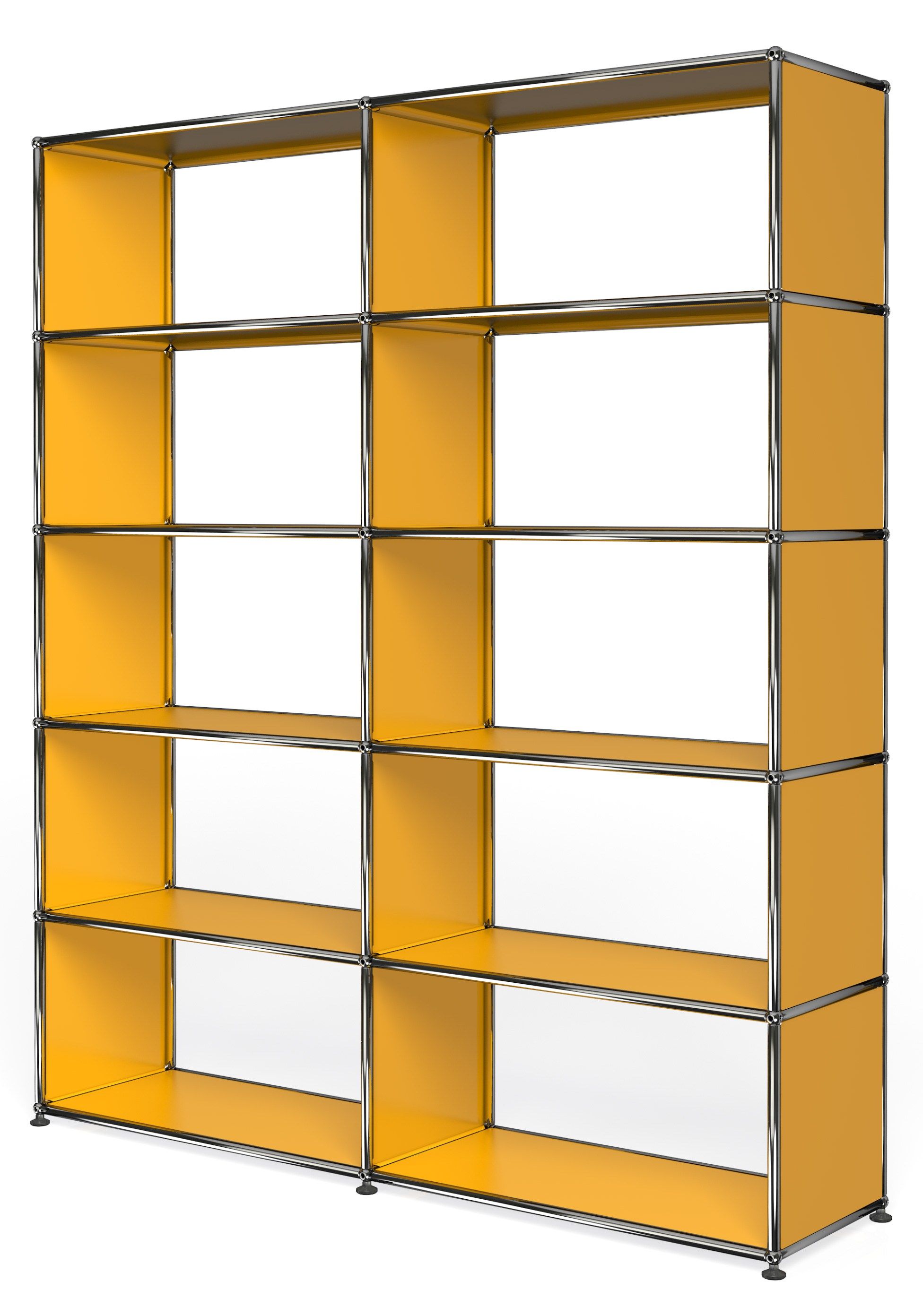 Секционный книжный шкаф из металла USM USM Haller System ARCH-00108209 - Вид №8