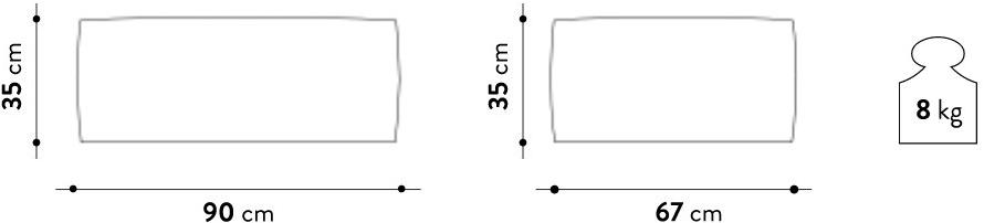 GART 3-х местный модульный садовый диван из ткани Mediterraneo sun-id-1509500 - Вид №6