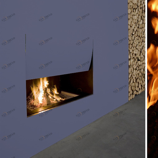 Камин односторонний на дровах CANTOL144G Antonio Lupi CANTO DEL FUOCO встраиваемый Antoniolupi