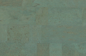 633 111 622 Окрашенный пробковый пол Turquoise GRANORTE Recolour