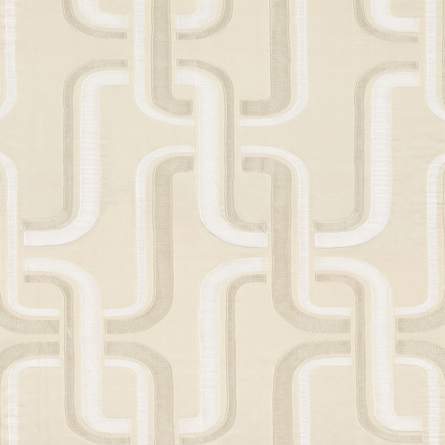 Жаккардовая ткань с графическим рисунком Casamance Luminescence ARCH-00117096 - Вид №15