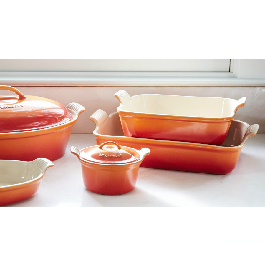Блюдо для запекания Le Creuset, 26 см, оранжево-красное 91004726090100 - Вид №2