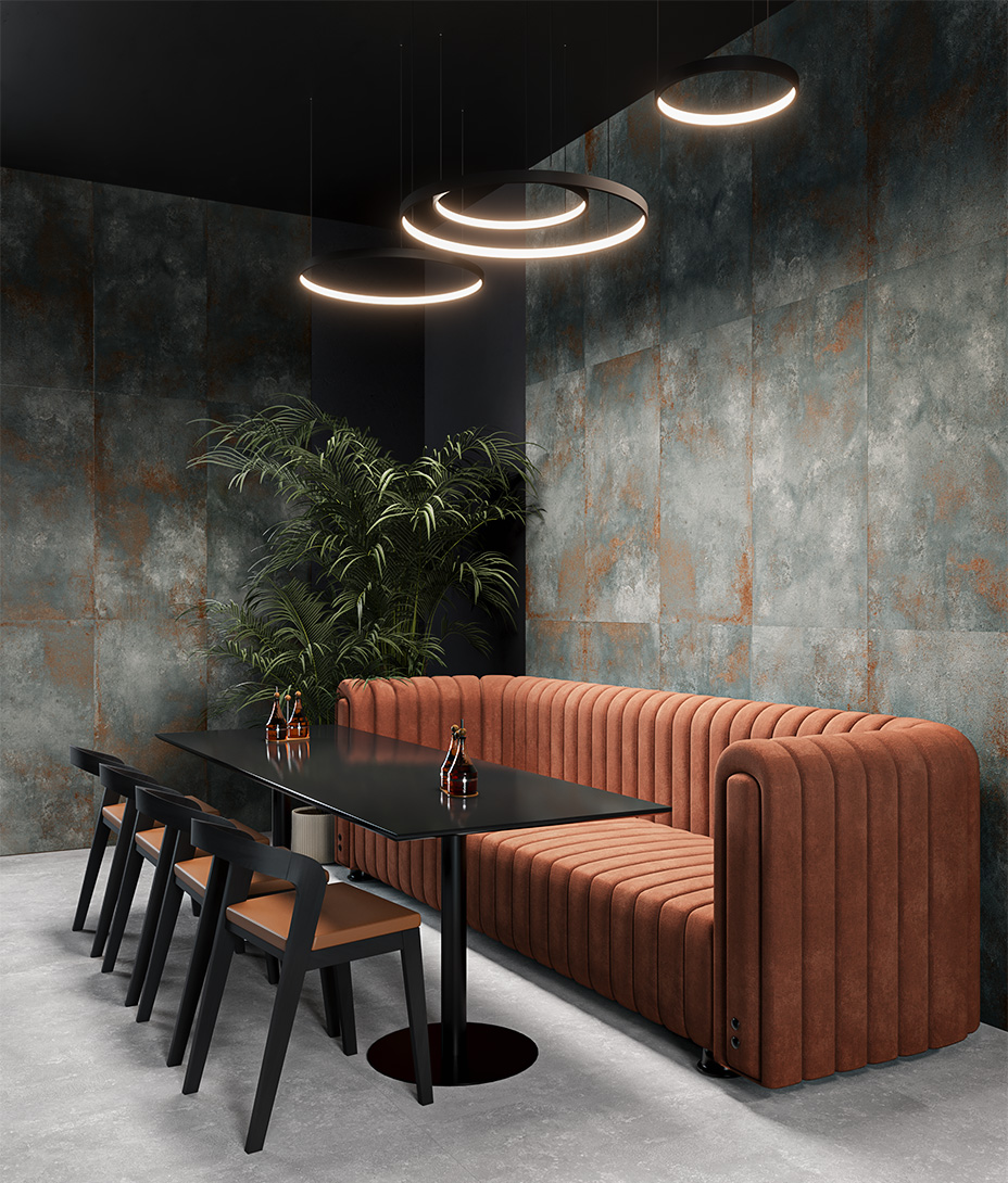 Металлический Шарм: Керамогранит Staro Metal STP-ST360 INCOLOR - Вид №2