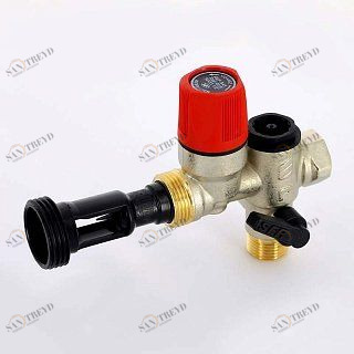 Группа безопасности бойлера WATTS SFR/NA 1/2" с направляющей для слива 10004608