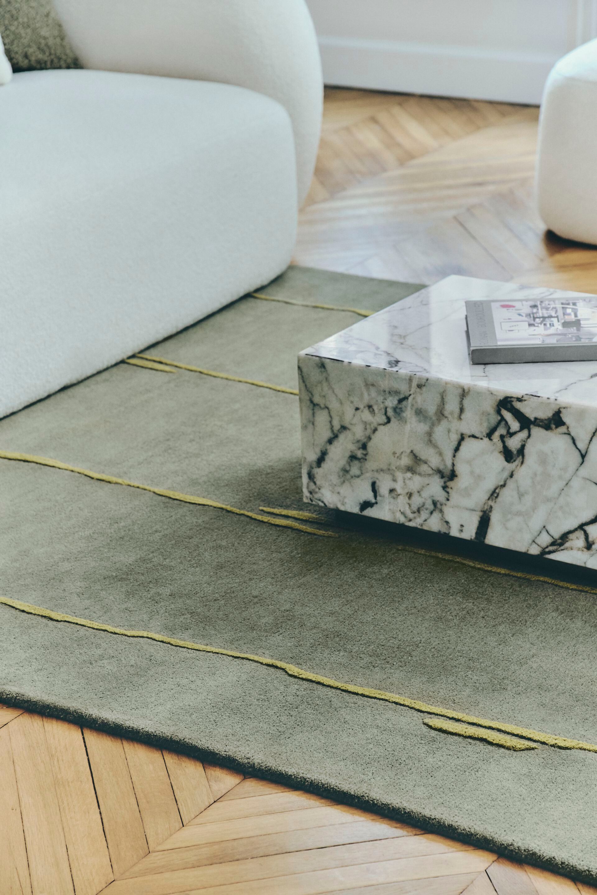 Шерстяной ковер ручной работы Toulemonde Bochart ECLAT BRONZE ARCH-00079576 - Вид №4