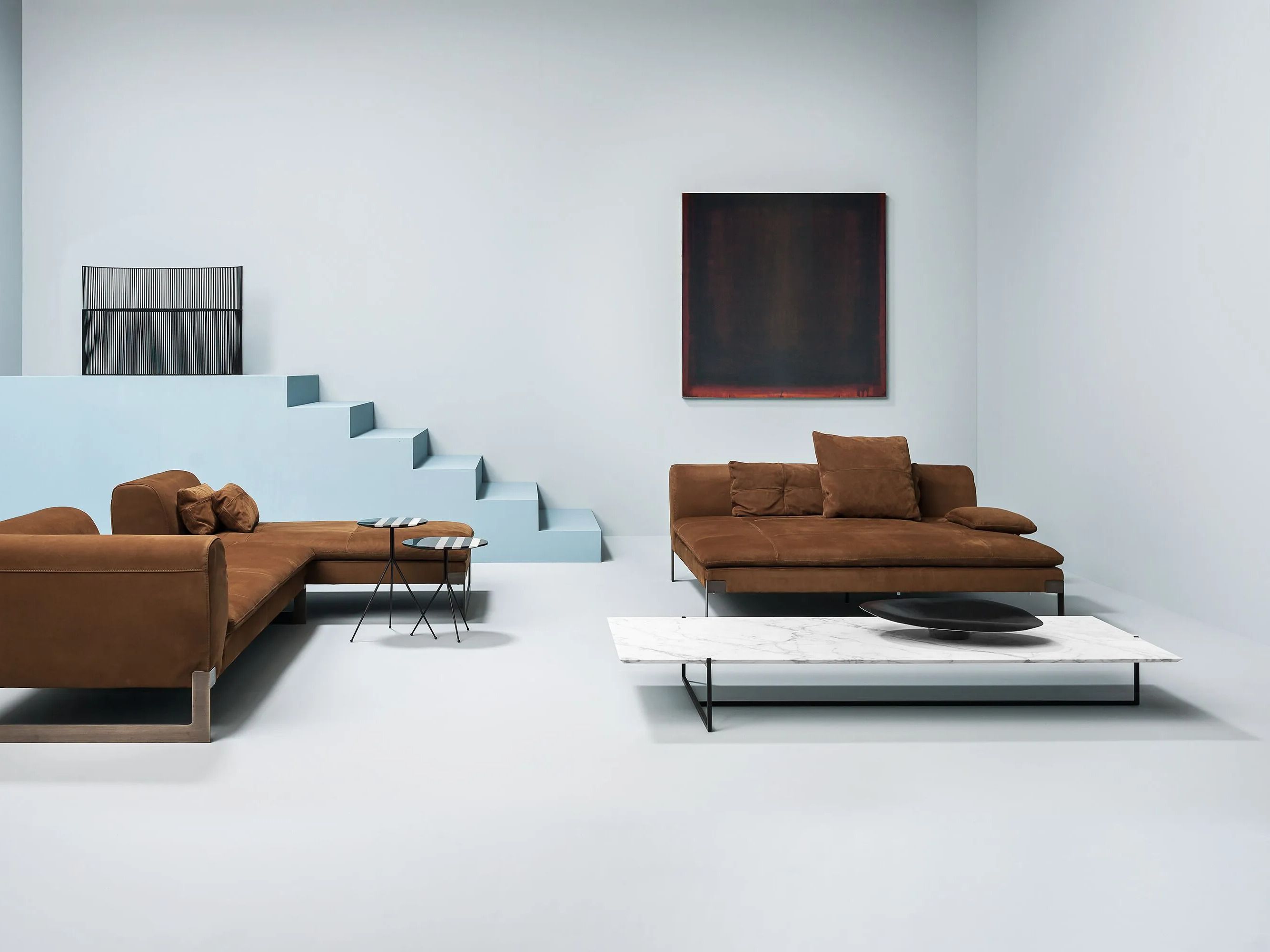 Прямоугольный журнальный столик из натурального камня Baxter Icaro Stone ARCH-00060995 - Вид №1