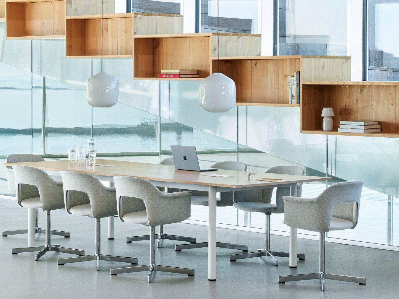 Вращающийся мягкий стул с подлокотниками Hay макет ARCH-00039533 - Вид №13