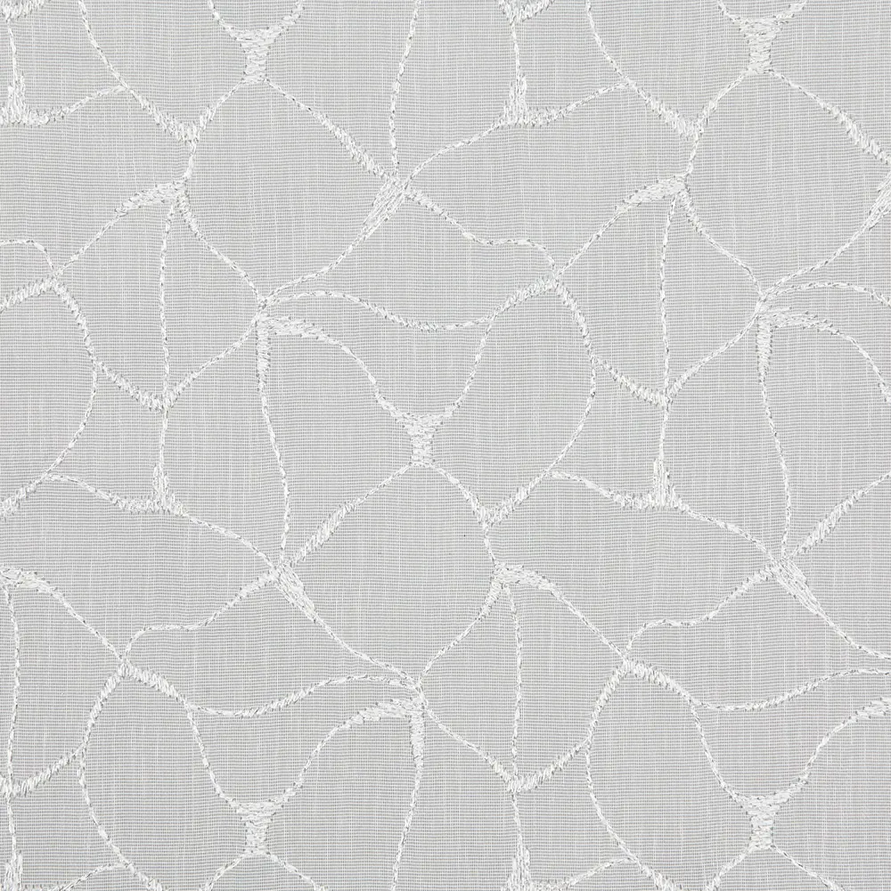 Тюль на ленте «Геометрия» 300x280 см цвет серебристый MIAMOZA STLM-2110676 - Вид №3