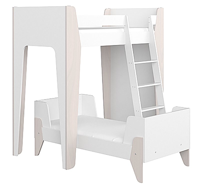 Кровать детская двухъярусная 170х90 см белая Line M ELLIPSE ELLIPSE LINE 257803 Белый Santreyd  - Вид №1