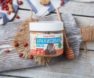 2560 Арахисовая паста с мёдом Вкусляндия