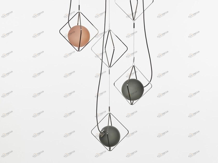 BROKIS Металлический подвесной светильник с диммером Jack o' lantern sun-id-1500715