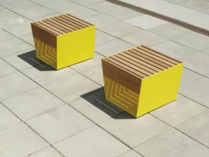 mmcité1 Садовый стул со встроенным освещением Blocq Lbq112