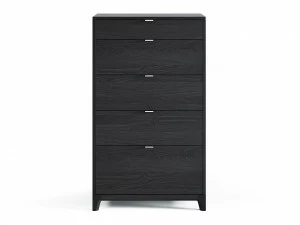 Комод высокий черный Case THE IDEA ДИЗАЙНЕРСКИЕ 209982 Черный