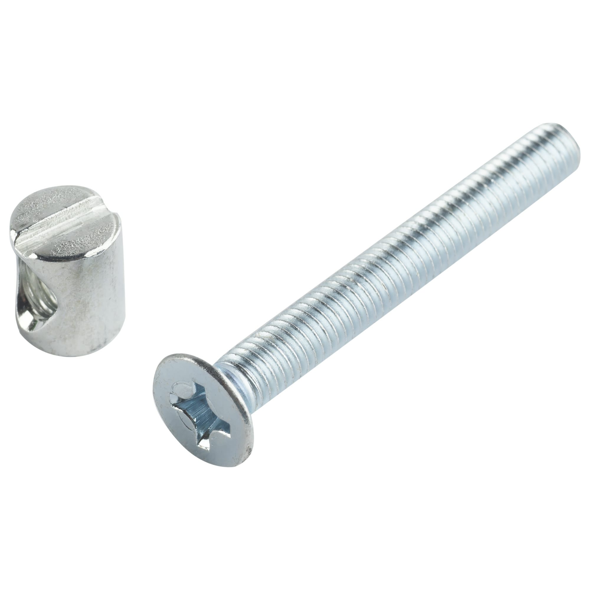 10948313 Набор мебельный №7 для стяжки фасада ДСП 16 мм, металл, цвет хром, 4 шт Santreyd 