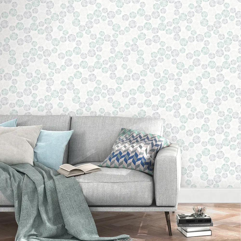 Обои флизелиновые Inspire белые 1.06 м 960204 CIRCLE STLM-2158152 - Вид №2