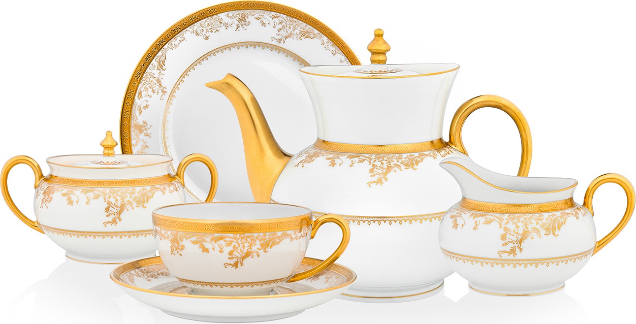 10601367 Haviland Тет-а-тет чайный 2/9 "Дипломат" Фарфор 