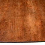 0046-16 Загородный стол с закругленными коническими ножками ijlbrown  - Вид №8