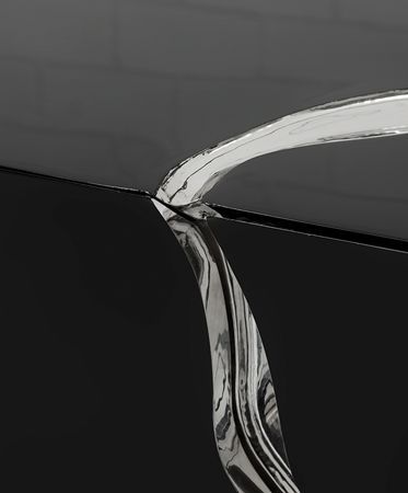 0-059 Буфет Lapiaz черный серебристый Boca Do Lobo  - Вид №14