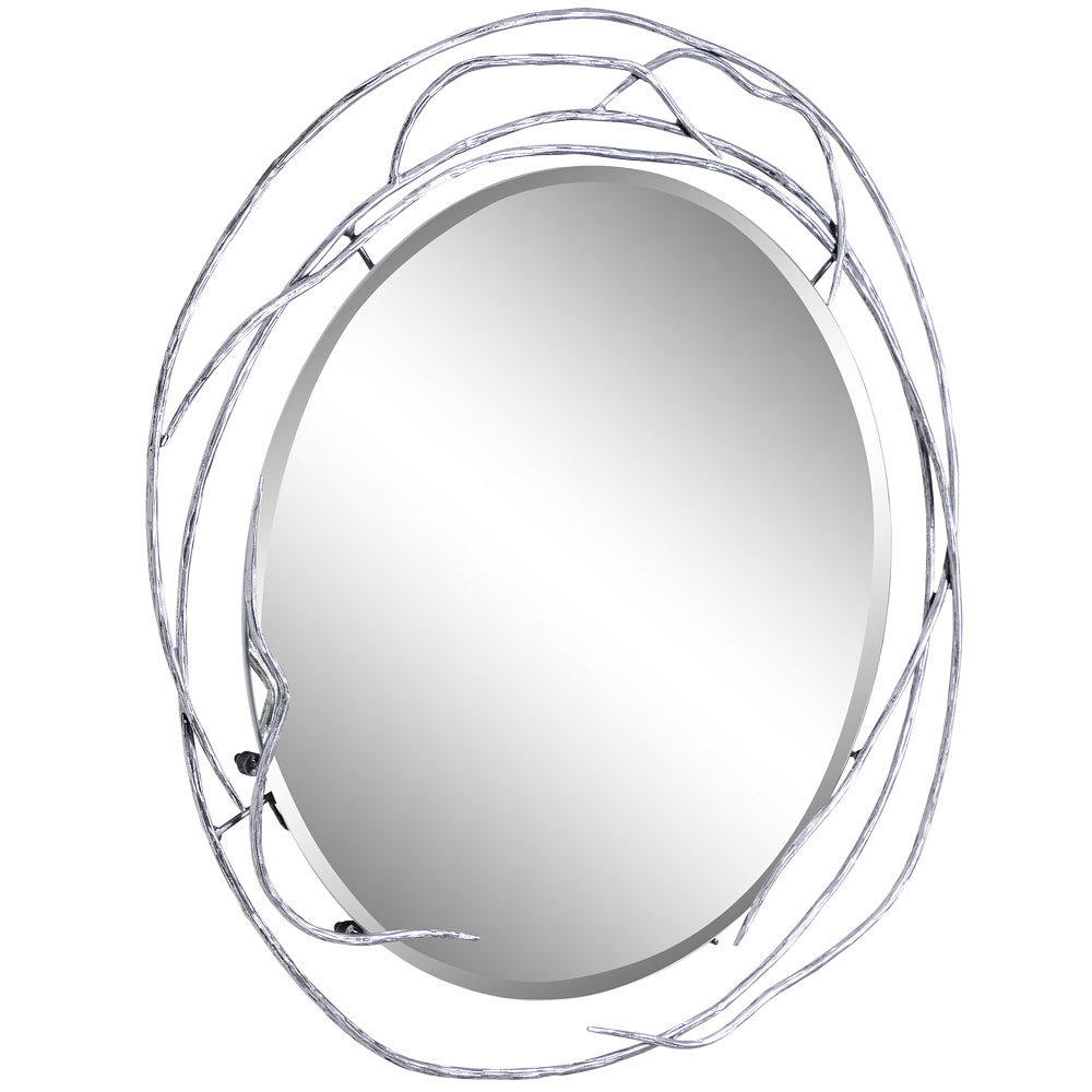 79048 Зеркало Арт Айс Античное серебро BOGACHO 4627196598744