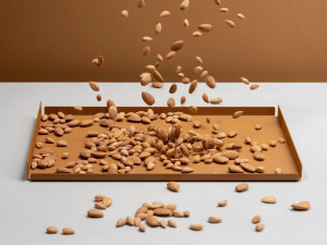 Прямоугольный стальной лоток с порошковым покрытием