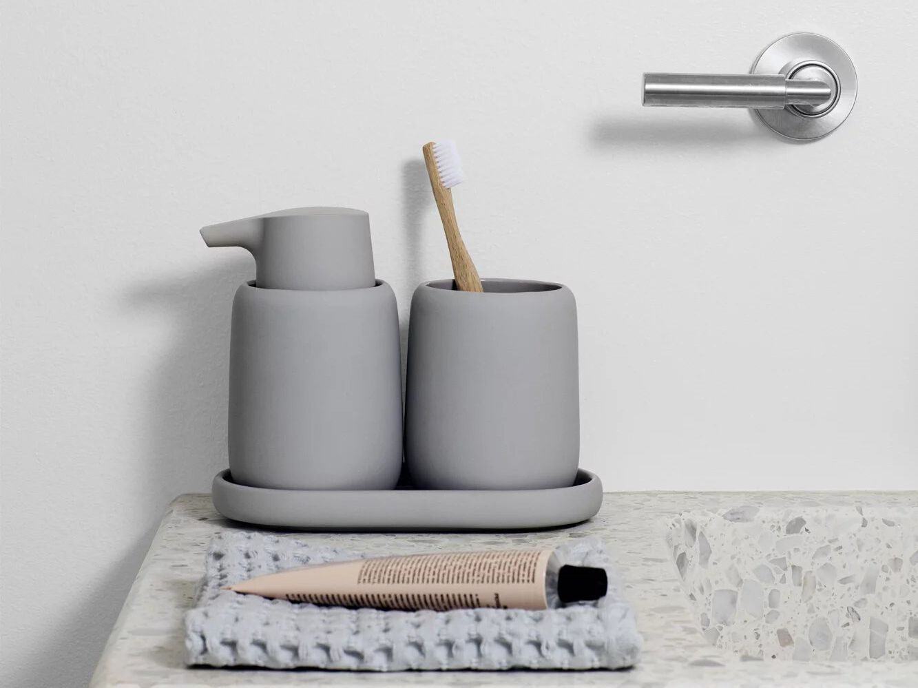 Керамический дозатор мыла blomus Sono ARCH-00127906 - Вид №6