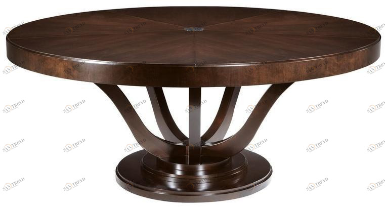 SELVA Круглый обеденный стол из дерева  3031 