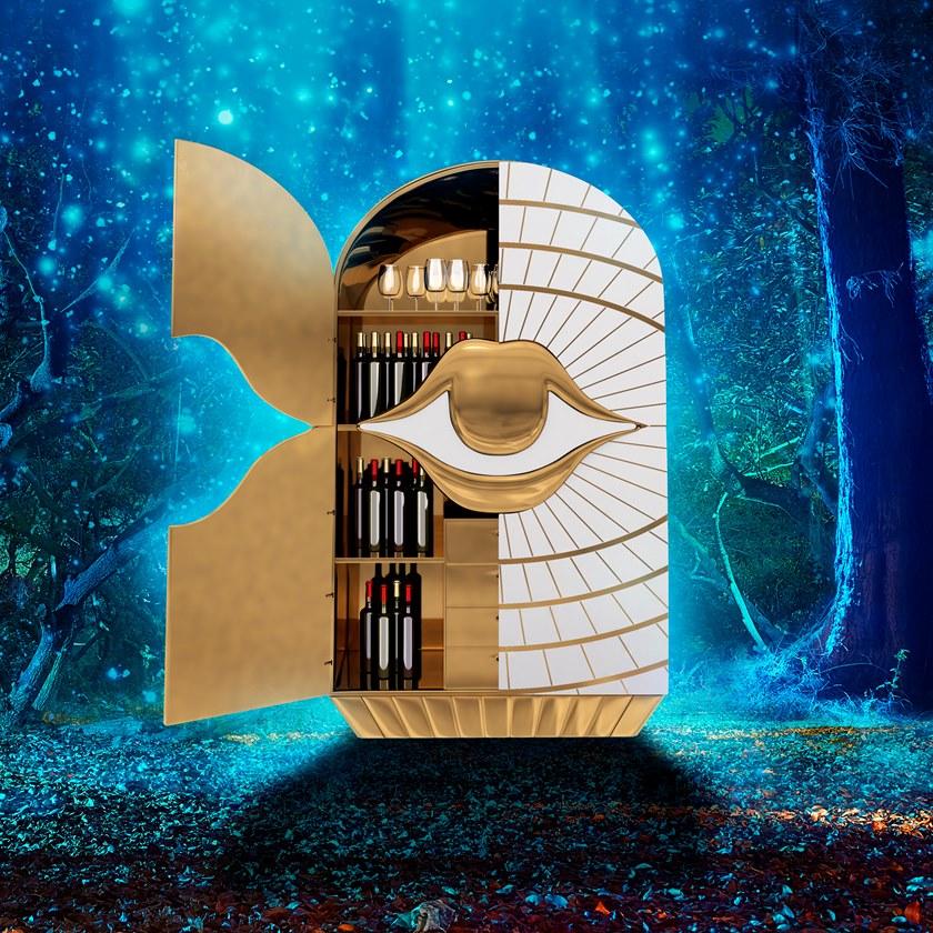 Scarlet Splendour Комод из латуни Lulu sun-id-1447559 - Вид №8