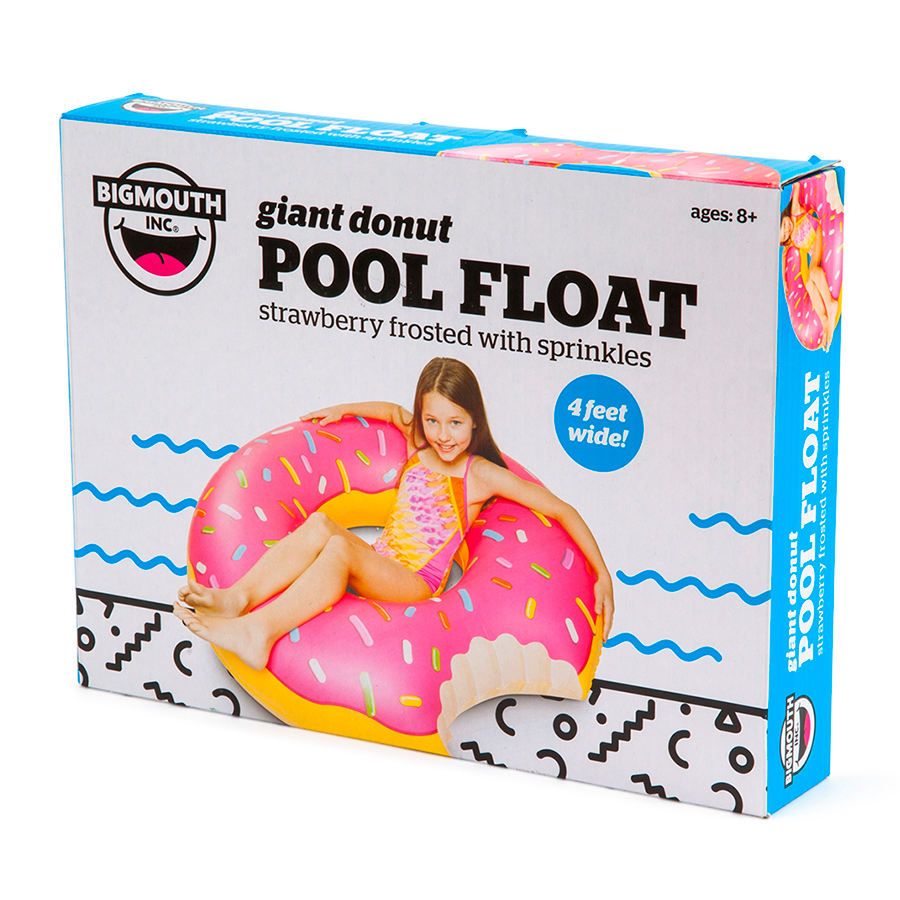 BMPF-0003 Круг надувной , strawberry donut BigMouth  - Вид №13